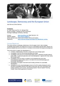 Vorschau 1 von Course Outline and Assignment Jean Monnet Seminar 2021 Part 1.pdf