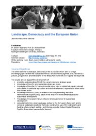 Vorschau 1 von Course Outline and Assignment Jean Monnet Seminar 2021 Part 2 Winter Term.pdf