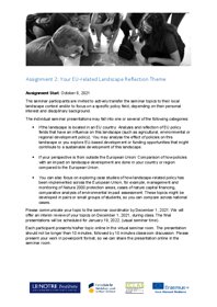 Vorschau 4 von Course Outline and Assignment Jean Monnet Seminar 2021 Part 2 Winter Term.pdf